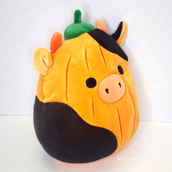 🖤 CONNOR 🎃🐮 Mallow Mash 2024 Pumpkin Cow Select Series Black Tag ☆ NWT ☆ - Picture 7 of 9